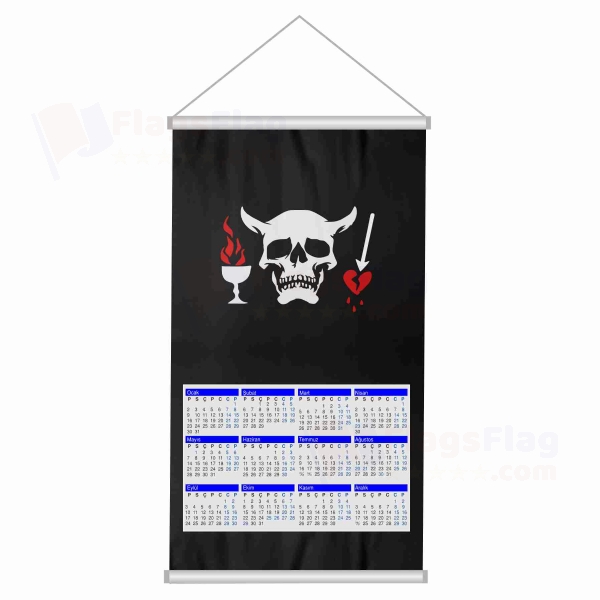 Blackbeard Woven Fabric Digital Printing Calendar