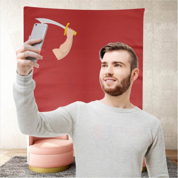 Bloedvlag Background Selfie Shooting Landscapes