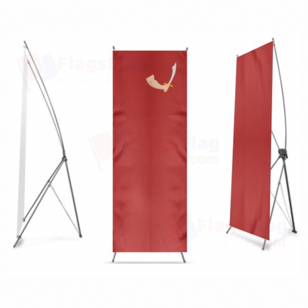 Bloedvlag Digital Print X Banner