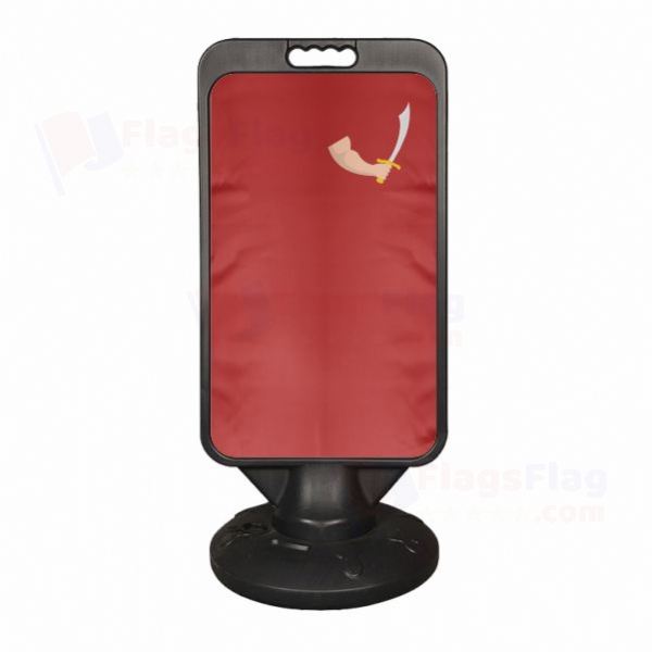 Bloedvlag Plastic Advertising Pontoon