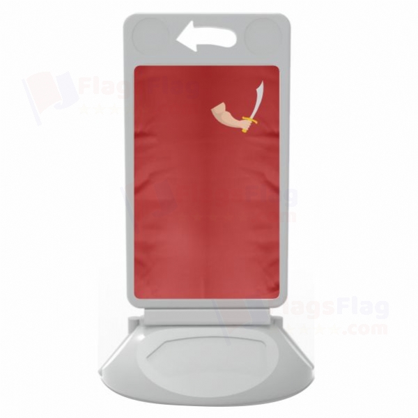 Bloedvlag Plastic Pontoon