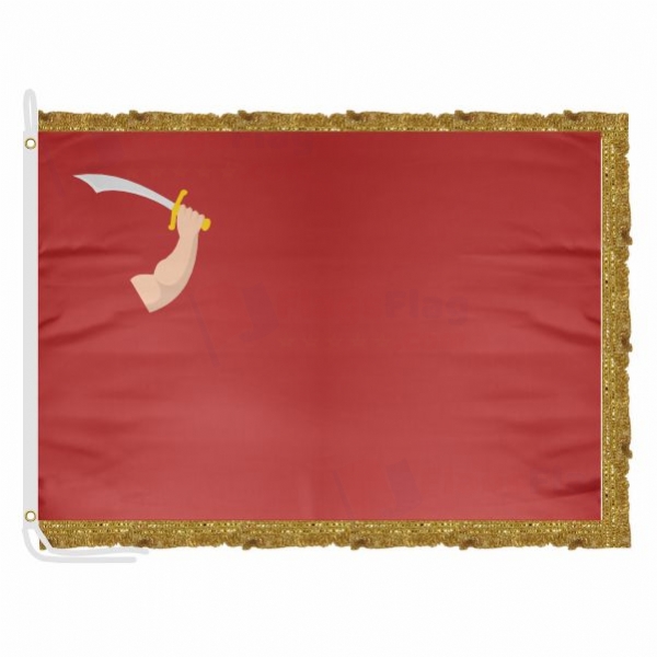 Bloedvlag Satin Office Flag