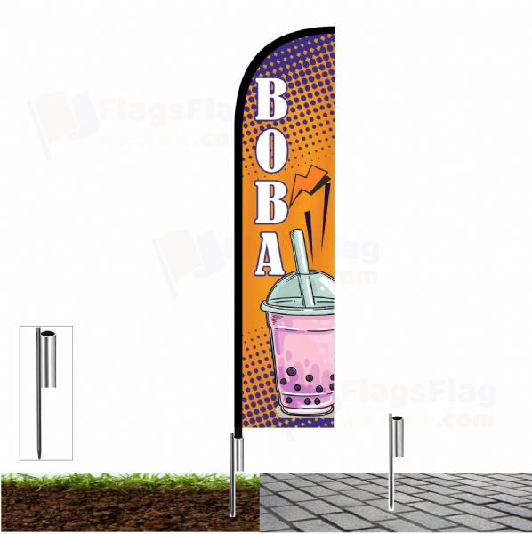 Boba Pole Flags