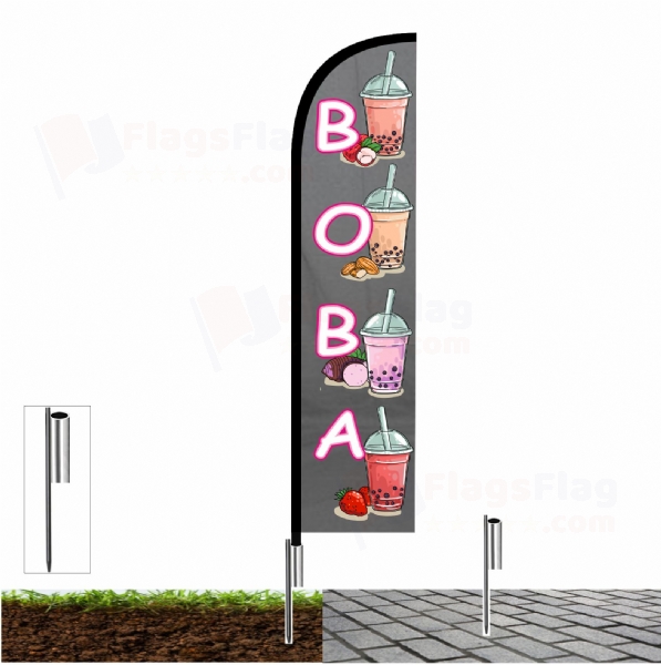 Boba Sail Flags