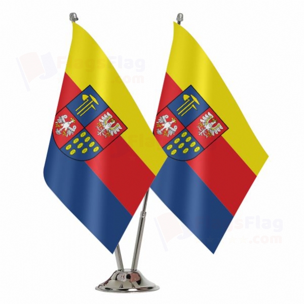 Bochenski 2 Table Flags