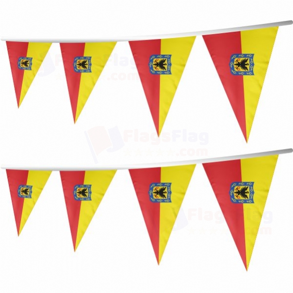 Bogota Stringed Triangle Flag