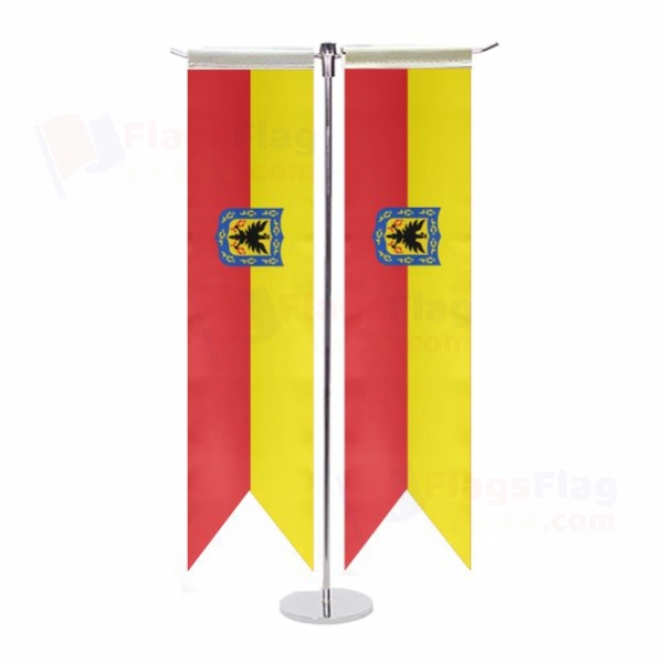 Bogota T Table Flag