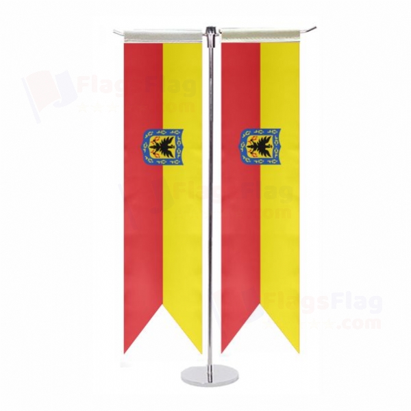 Bogota T Table Flags