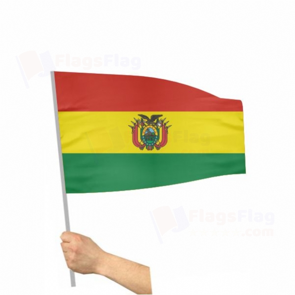 Bolivia Stick Flag