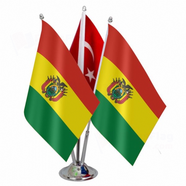 Bolivia Triple Table Flag
