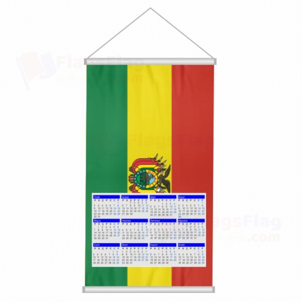 Bolivia Woven Fabric Digital Printing Calendar