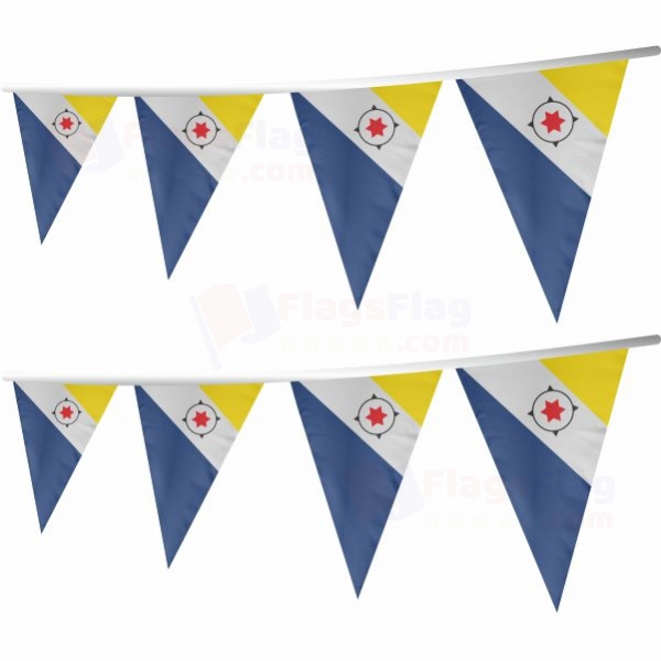 Bonaire Stringed Triangle Flag