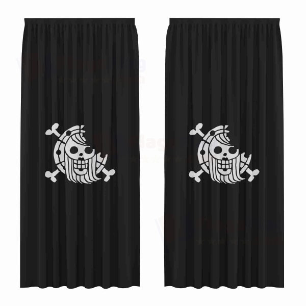 Bonney Pirates Digital Printed Curtains