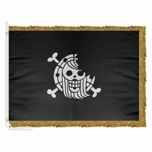 Bonney Pirates Satin Office Flag