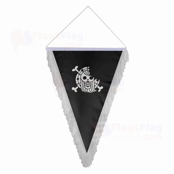 Bonney Pirates Triangle Fringed Streamers