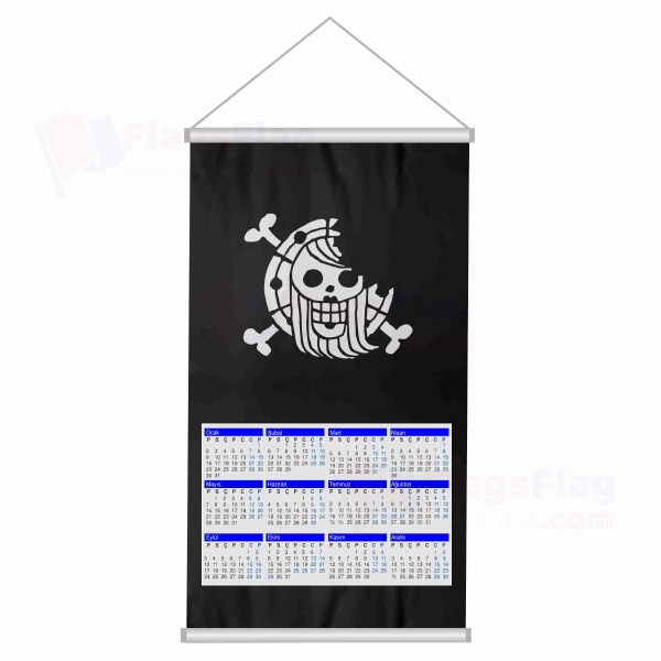 Bonney Pirates Woven Fabric Digital Printing Calendar