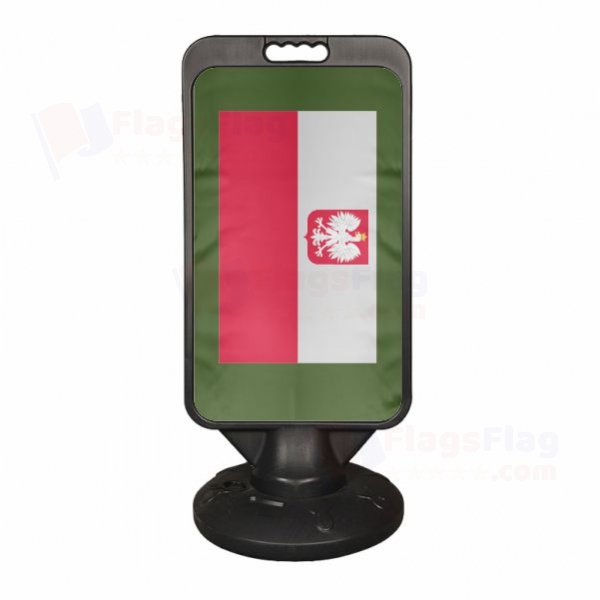 Border Guard Plastic Advertising Pontoon