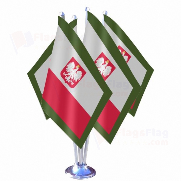 Border Guard Quadruple Table Flag