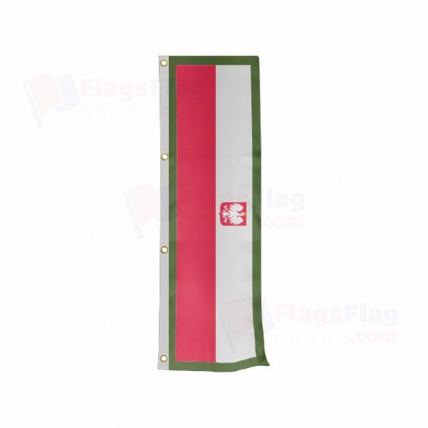 Border Guard Vertically Raised Flags
