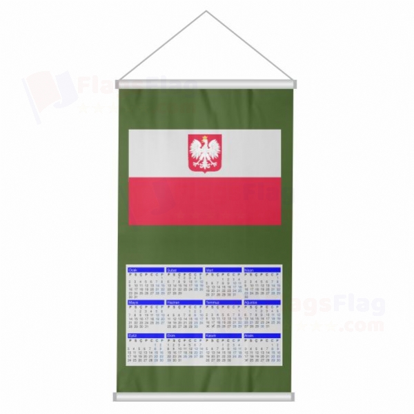 Border Guard Woven Fabric Digital Printing Calendar