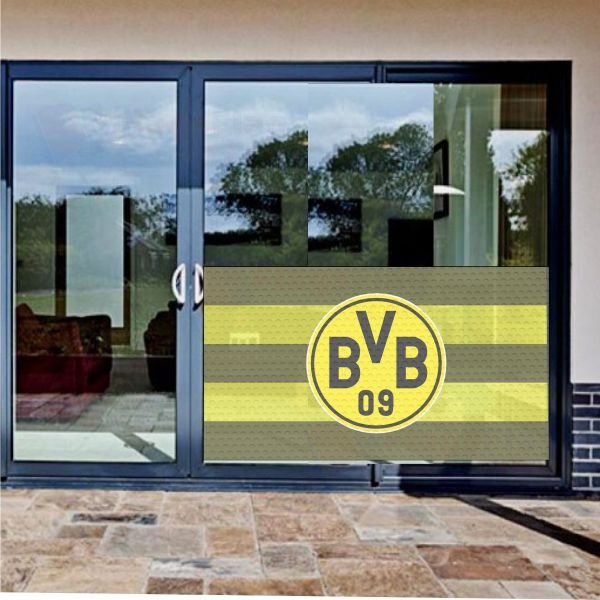 Borussia Dortmund Glass Film Borussia Dortmund One Way Vision Printing