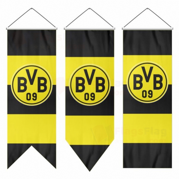 Borussia Dortmund Swallowtail Flags