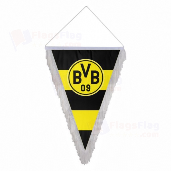 Borussia Dortmund Triangle Fringed Streamers