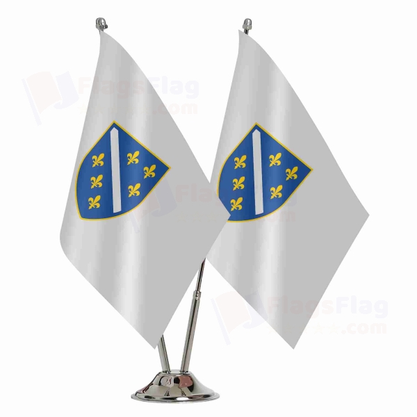 Bosna Hersek 1992 1998 2 Table Flags