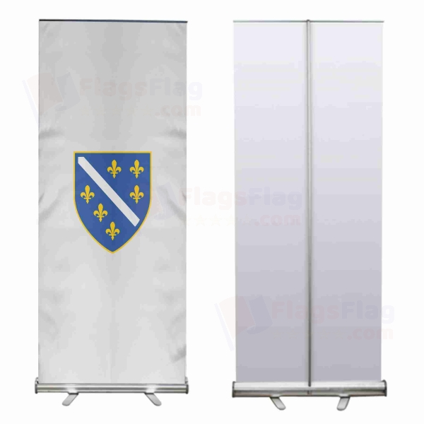 Bosna Hersek 1992 1998 Roll Up Banner