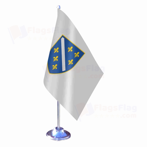 Bosna Hersek 1992 1998 Single Table Flag