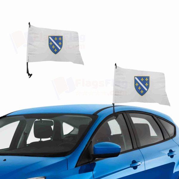 Bosna Hersek 1992 1998 Vehicle Convoy Flag