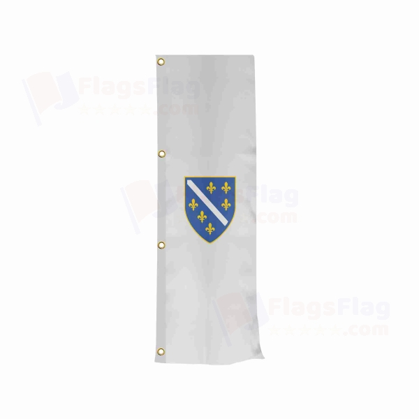 Bosna Hersek 1992 1998 Vertically Raised Flags