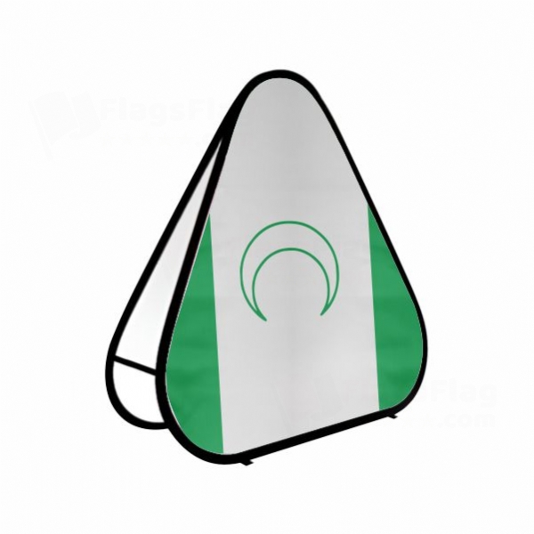 Bosna M�sl�man Triangle Fabric Banner Display Stands