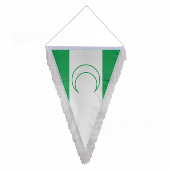 Bosna M�sl�man Triangle Fringed Streamers