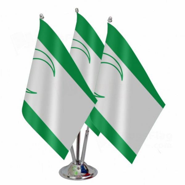 Bosna M�sl�man Triple Table Flag