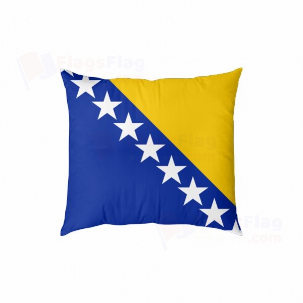 Bosnia and Herzegovina Digital Printed Pillow Cover
