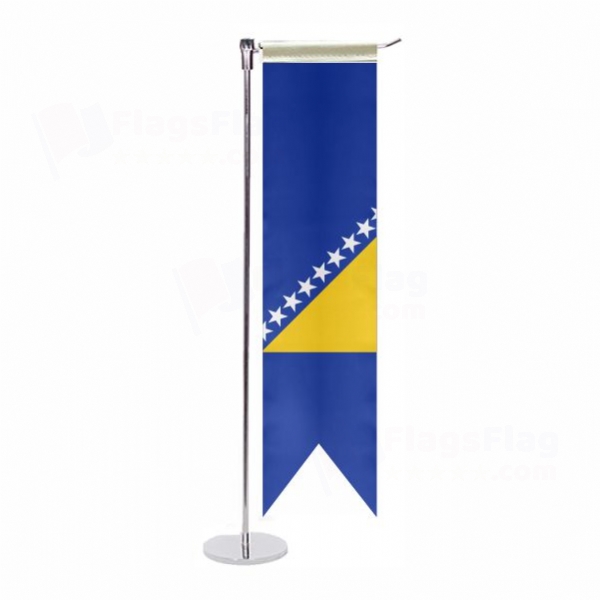 Bosnia and Herzegovina L Table Flag