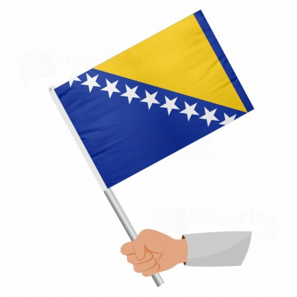 Bosnia and Herzegovina Stick Flag