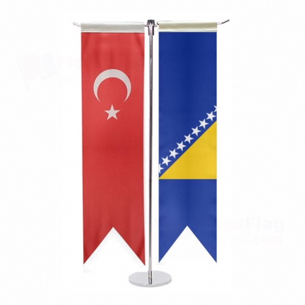 Bosnia and Herzegovina T Table Flag