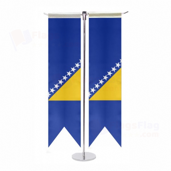 Bosnia and Herzegovina T Table Flag