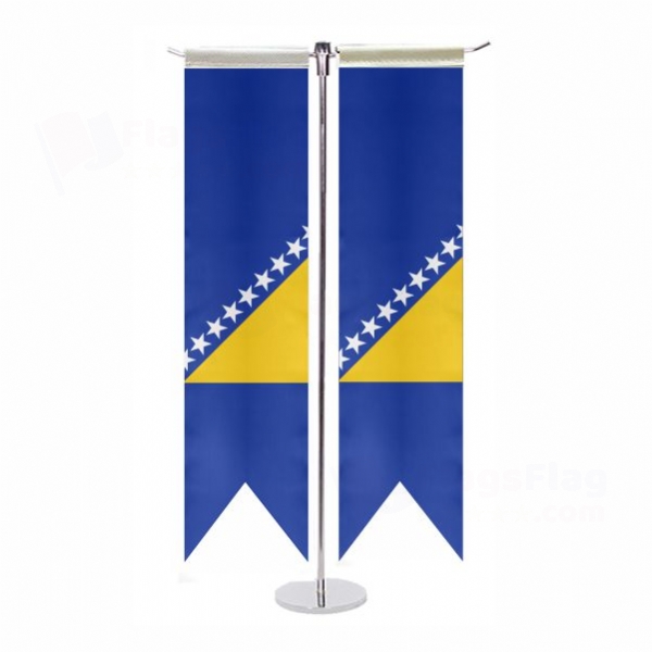 Bosnia and Herzegovina T Table Flags
