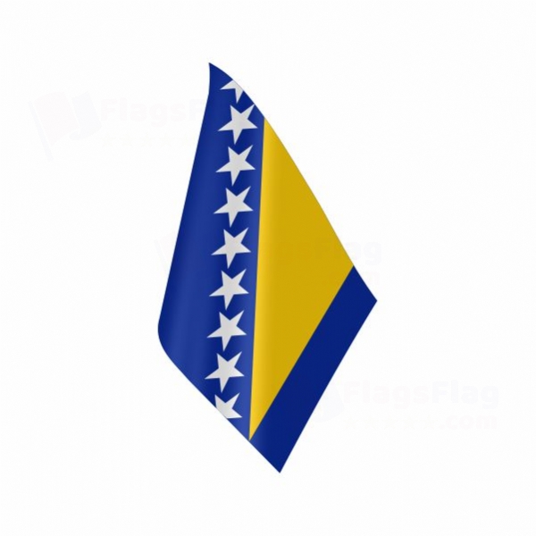 Bosnia and Herzegovina Table Flag