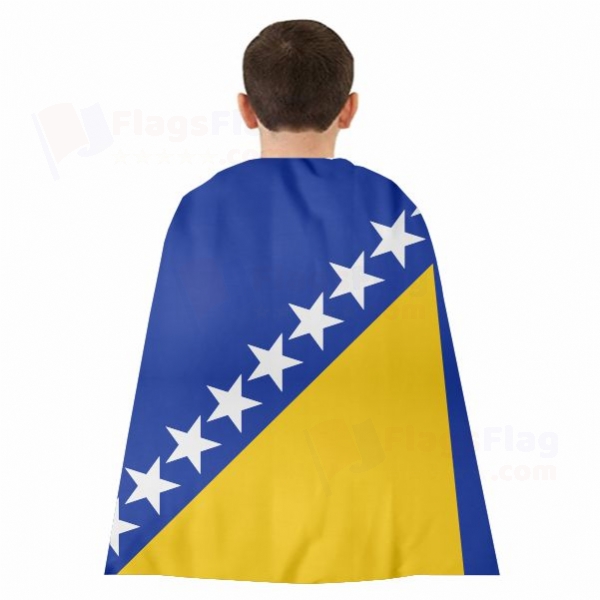 Bosnia and Herzegovina Woven Fabric Cloak Digital Printing