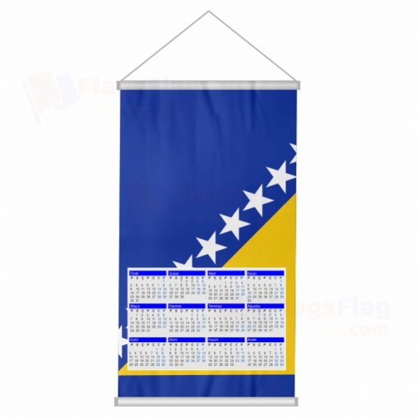 Bosnia and Herzegovina Woven Fabric Digital Printing Calendar
