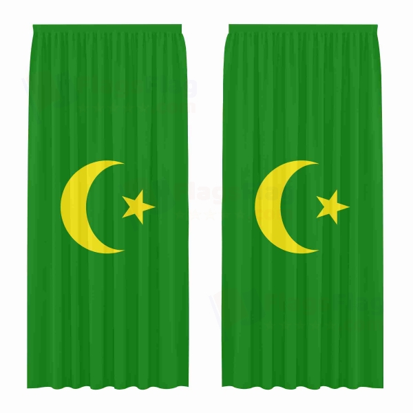 Bosnian Revolt Digital Printed Curtains