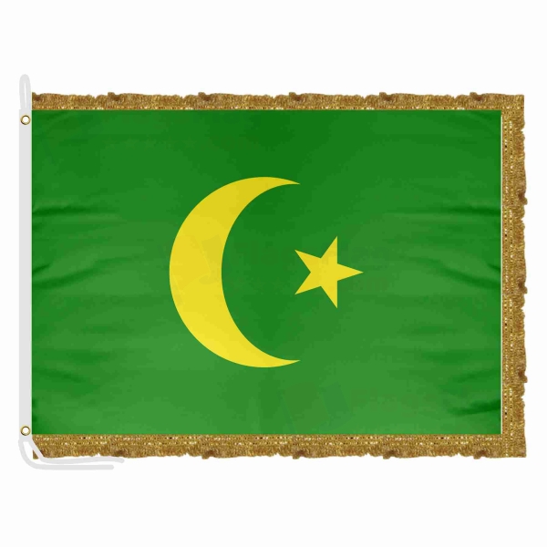 Bosnian Revolt Satin Office Flag