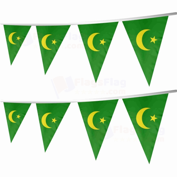 Bosnian Revolt Stringed Triangle Flag