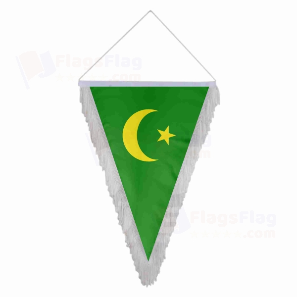Bosnian Revolt Triangle Fringed Streamers