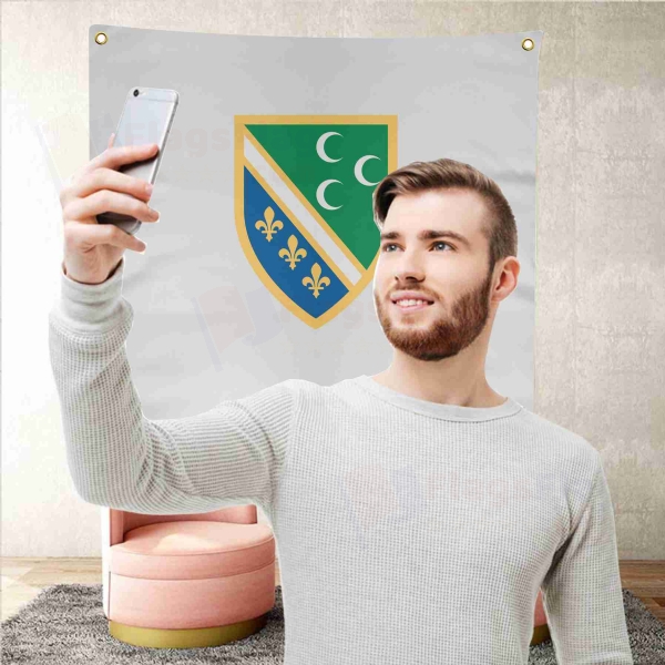 Bosnian Turks Background Selfie Shooting Landscapes