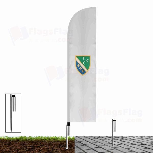 Bosnian Turks Beach Flags Bosnian Turks Sailing Flags